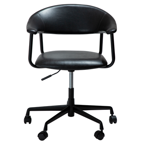 Rover textile leather rolling chair