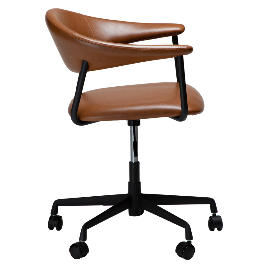 Rover textile leather rolling chair