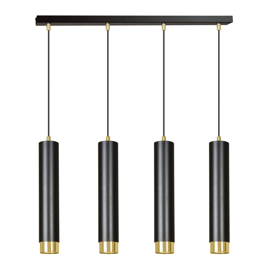 Kibo 4 BL metal pendant lamp