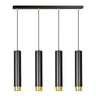 Kibo 4 BL metal pendant lamp