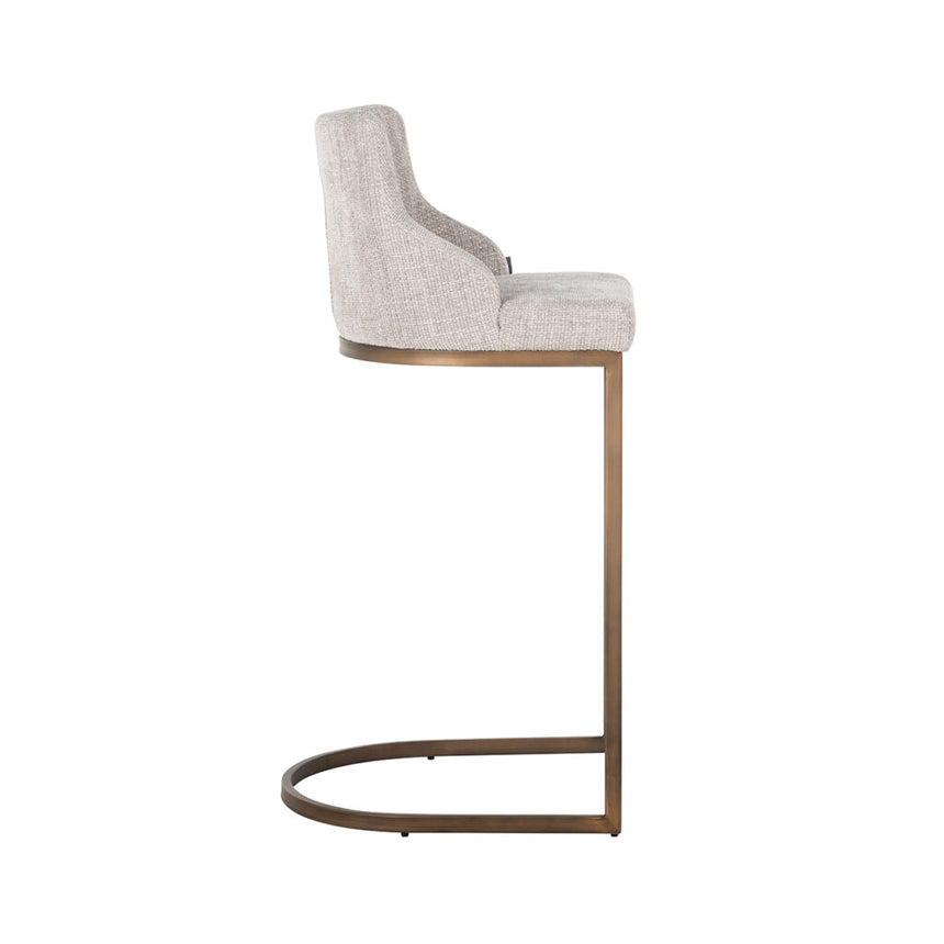 Bolton fabric bar stool