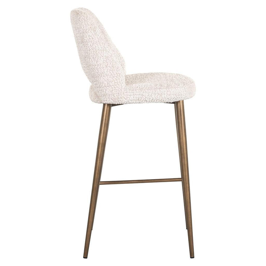 Delphine fabric bar stool