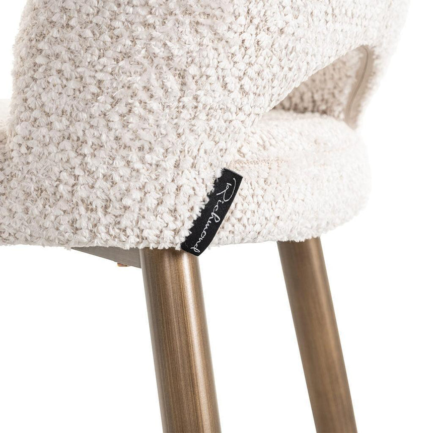 Delphine fabric bar stool
