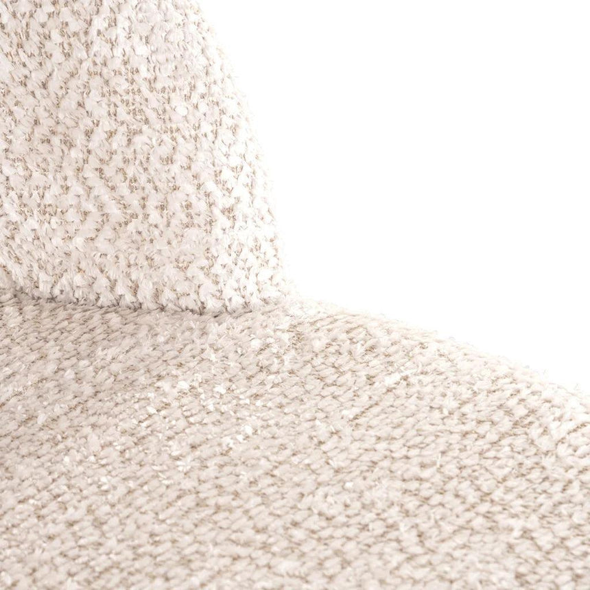 Delphine fabric low bar stool