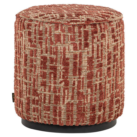 Cassie fabric pouf