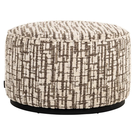 Cassie fabric pouf