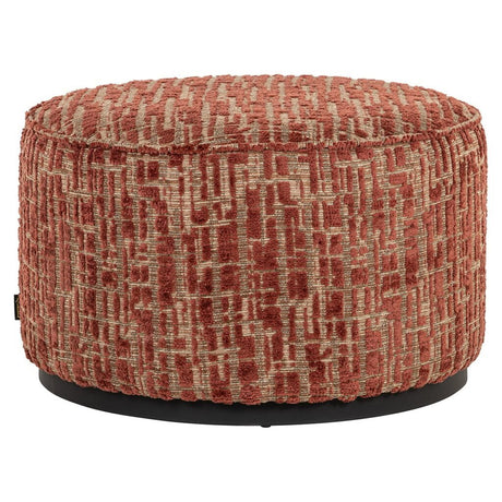 Cassie fabric pouf