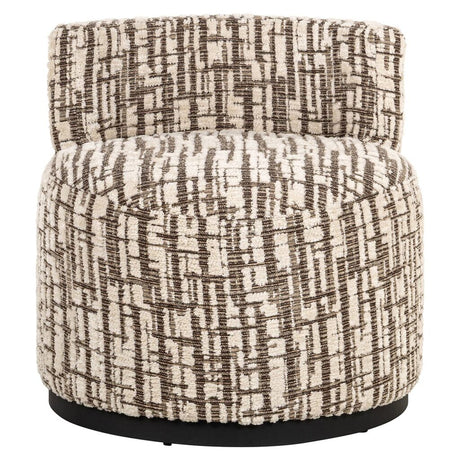 Cassie fabric pouf