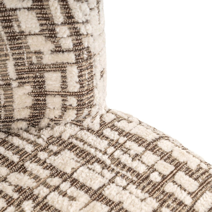 Cassie fabric pouf