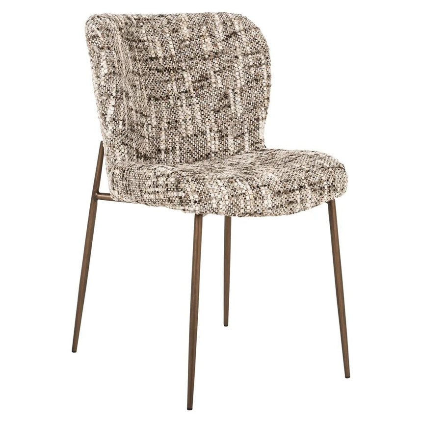 Savoy velvet low bar stool