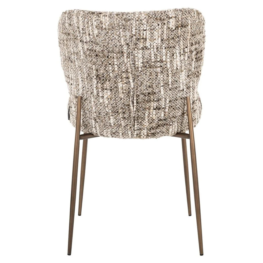 Savoy velvet low bar stool