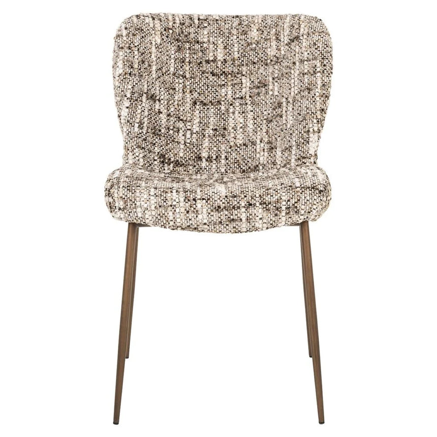 Savoy velvet low bar stool