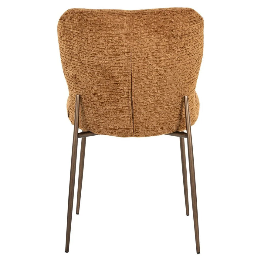 Savoy velvet low bar stool