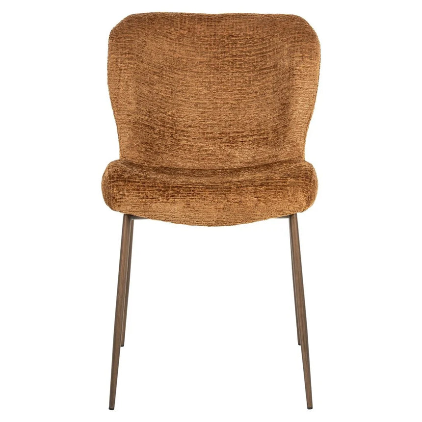 Savoy velvet low bar stool