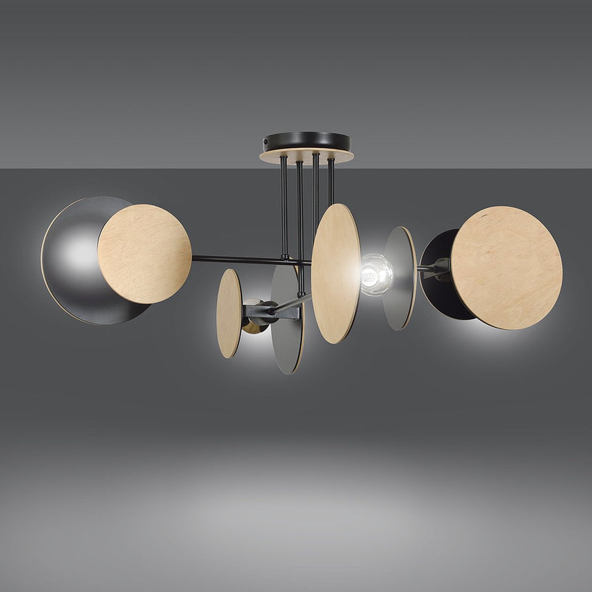 Zita 4 metal ceiling lamp