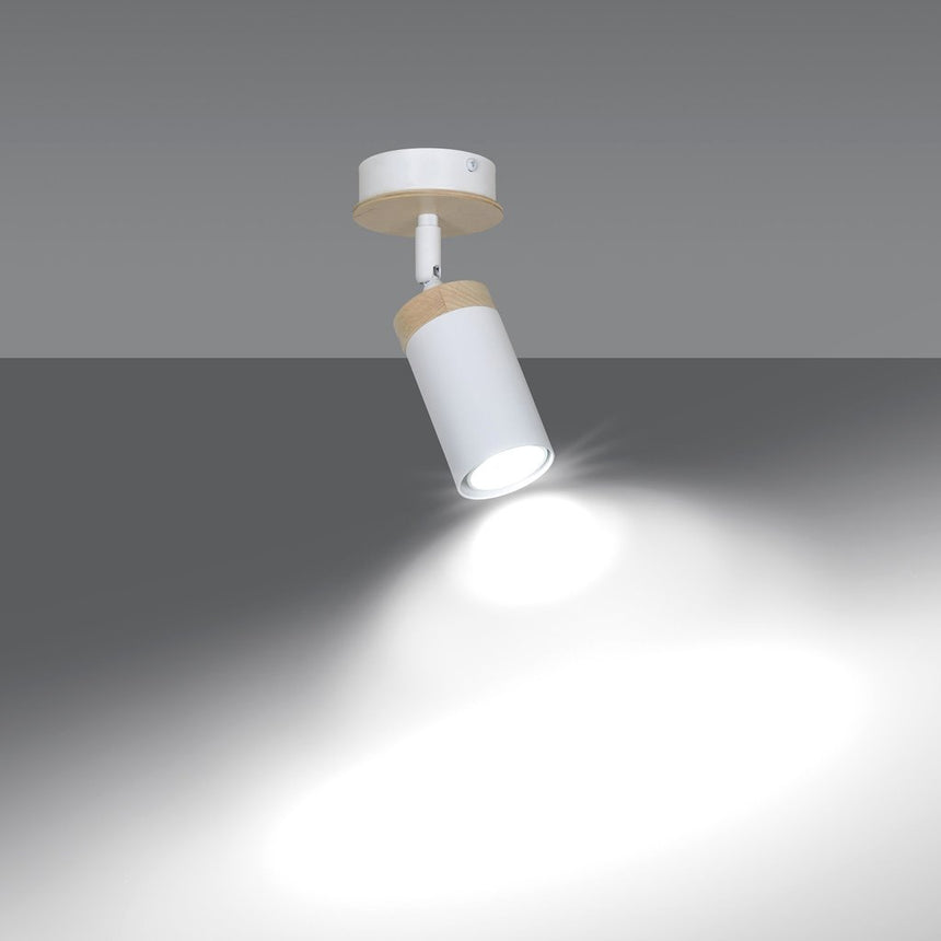 Elba 1 wooden ceiling lamp