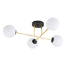 Magnum 4 BL Opal metal ceiling lamp