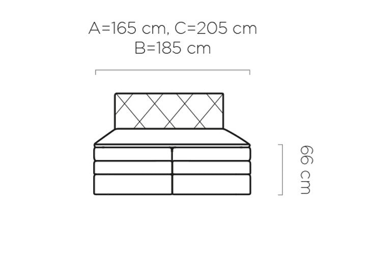Lungo boxspring ágy