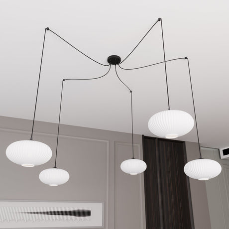 Origo 5 BL glass pendant lamp