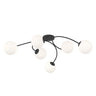 Vibra 6 BL metal ceiling lamp