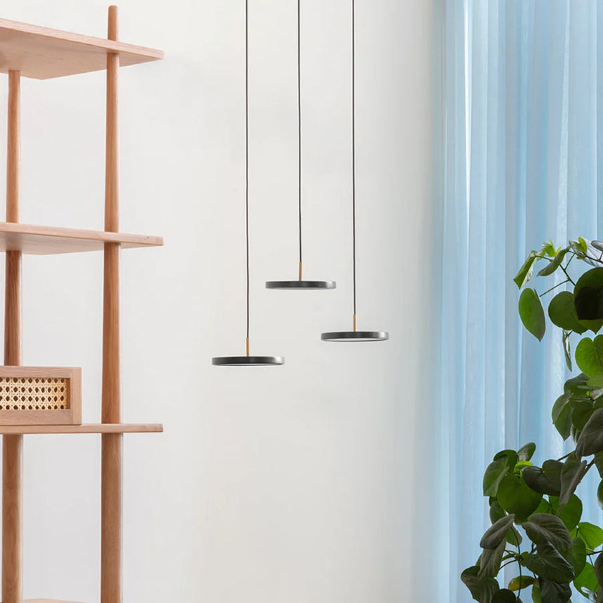 Asteria Brass pendant lamp Ø43