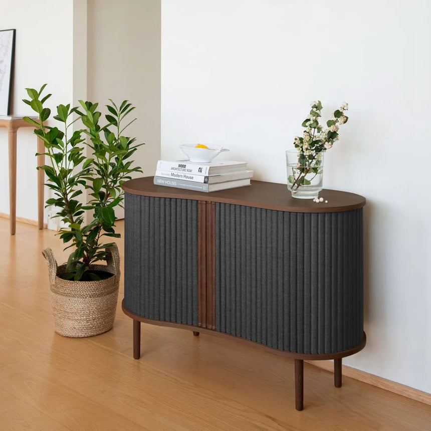 Audacious fa kabinet sötétbarna kerettel 67×100