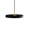 Asteria Brass pendant lamp Ø43