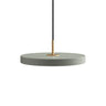 Asteria Brass pendant lamp Ø43