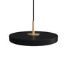 Asteria Brass pendant lamp Ø43