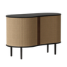 Audacious fa kabinet fekete kerettel 67×100