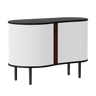 Audacious fa kabinet fekete kerettel 67×100