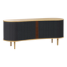 Audacious fa kabinet natúr kerettel 67×160