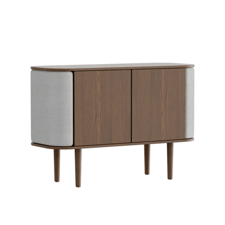 Treasures fa kabinet sötétbarna kerettel 75×109