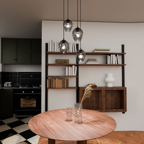 Istar 4 BL metal pendant lamp