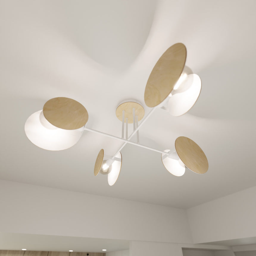 Zita 4 metal ceiling lamp