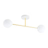 Magnum 2 WH Opal metal ceiling lamp