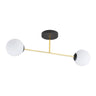 Magnum 2 BL Opal metal ceiling lamp