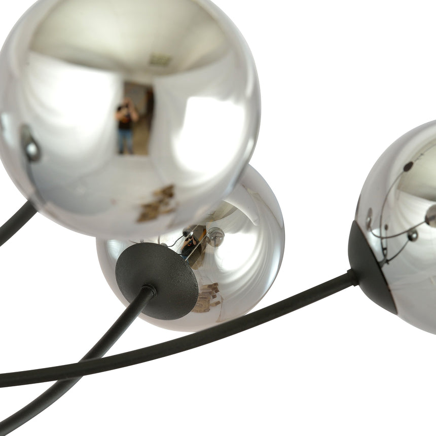 Hunter 6 metal ceiling lamp