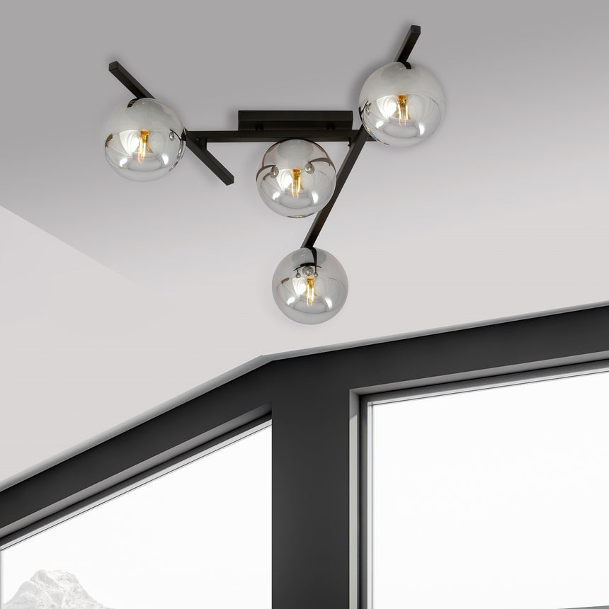 Smart 4 metal ceiling lamp