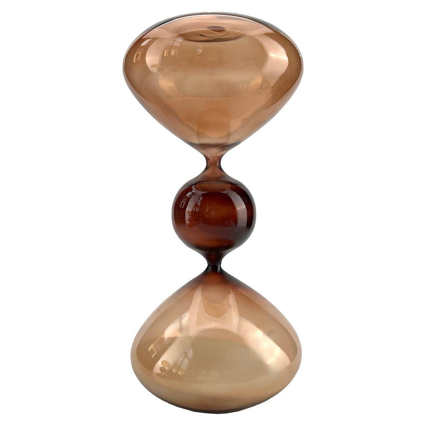 Elba glass hourglass large