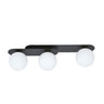 Plaza 3 BL Opal glass ceiling lamp